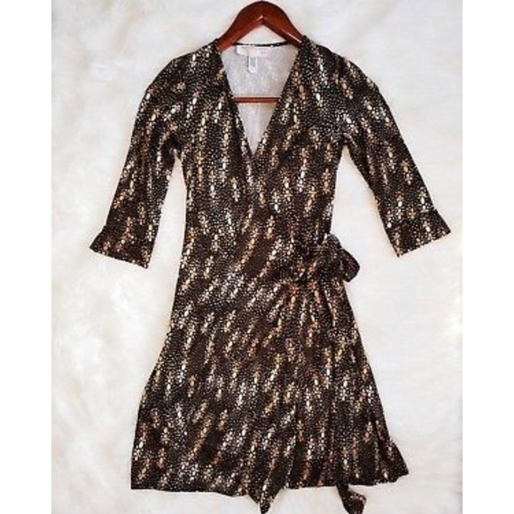 vintage dvf wrap dress